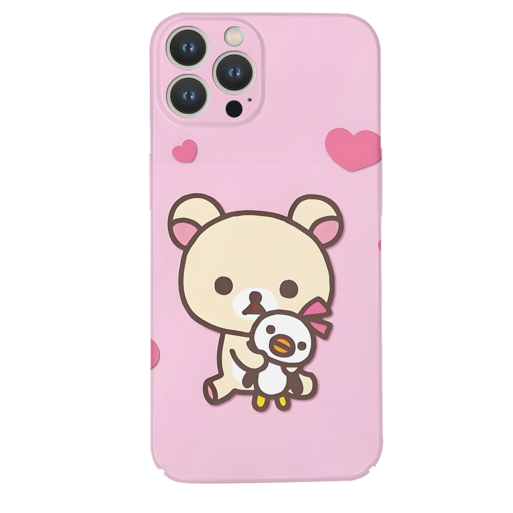 （画像用） リラックマ リラックマ キイロイトリ Rilakkuma Korilakkuma Kiiroitori 【iPhone 14シリーズ対応】ハードケース